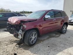 Salvage cars for sale at Franklin, WI auction: 2020 Jeep Grand Cherokee Limited