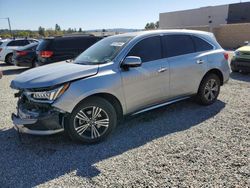 Salvage cars for sale at Mentone, CA auction: 2018 Acura MDX