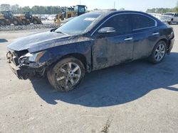 Salvage cars for sale at Dunn, NC auction: 2013 Nissan Maxima S