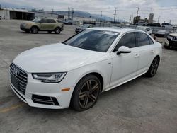 Salvage cars for sale at Sun Valley, CA auction: 2018 Audi A4 Premium Plus
