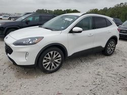 Salvage cars for sale at Houston, TX auction: 2020 Ford Escape Titanium