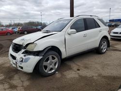 Salvage cars for sale at Woodhaven, MI auction: 2006 Mercedes-Benz ML 350