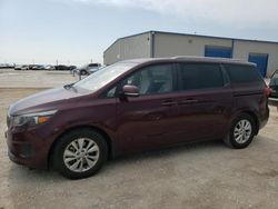 Vehiculos salvage en venta de Copart Haslet, TX: 2016 KIA Sedona LX