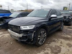 Salvage cars for sale from Copart Chicago Heights, IL: 2018 Audi SQ5 Premium Plus