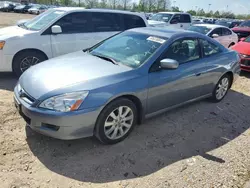 Salvage cars for sale at Cahokia Heights, IL auction: 2007 Honda Accord EX