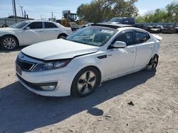 KIA Optima Hybrid salvage cars for sale: 2013 KIA Optima Hybrid