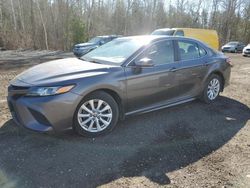 Salvage cars for sale from Copart Ontario Auction, ON: 2020 Toyota Camry SE