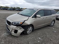 Salvage cars for sale from Copart Cahokia Heights, IL: 2016 KIA Sedona LX