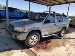 Salvage cars for sale from Copart Hueytown, AL: 2001 Nissan Pathfinder LE