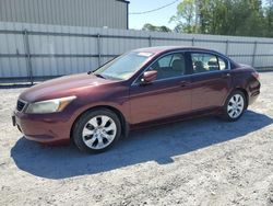 Salvage cars for sale at Gastonia, NC auction: 2008 Honda Accord EXL