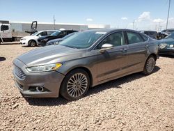 Salvage cars for sale from Copart Phoenix, AZ: 2014 Ford Fusion Titanium