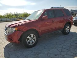 Vehiculos salvage en venta de Copart Lebanon, TN: 2012 Ford Escape Limited