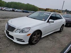 Salvage cars for sale at Windsor, NJ auction: 2013 Mercedes-Benz E 350 4matic
