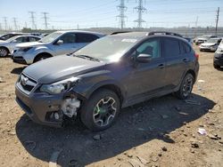 Salvage cars for sale at Elgin, IL auction: 2017 Subaru Crosstrek Limited