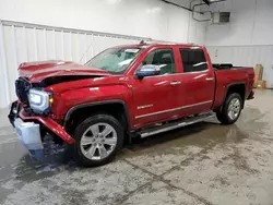 Salvage cars for sale at Windham, ME auction: 2018 GMC Sierra K1500 SLT