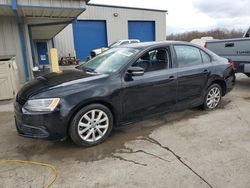 Salvage cars for sale from Copart Ellwood City, PA: 2012 Volkswagen Jetta SE