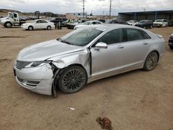 Salvage cars for sale at Colorado Springs, CO auction: 2016 Lincoln MKZ Hybrid
