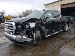 Salvage cars for sale at New Britain, CT auction: 2019 GMC Sierra K1500 SLE