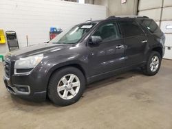 Salvage cars for sale from Copart Blaine, MN: 2013 GMC Acadia SLE