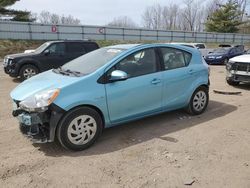 Vehiculos salvage en venta de Copart Davison, MI: 2013 Toyota Prius C