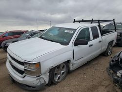 Salvage cars for sale from Copart Amarillo, TX: 2017 Chevrolet Silverado C1500 Custom