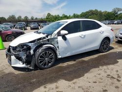 Salvage cars for sale from Copart Florence, MS: 2015 Toyota Corolla L