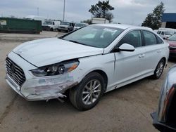 Salvage cars for sale at Woodhaven, MI auction: 2019 Hyundai Sonata SE