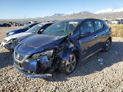 Salvage cars for sale at Magna, UT auction: 2019 Nissan Leaf S