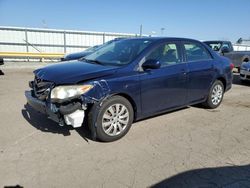 Salvage cars for sale at Dyer, IN auction: 2013 Toyota Corolla Base