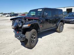 Salvage cars for sale at Kansas City, KS auction: 2021 Jeep Wrangler Unlimited Rubicon
