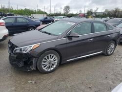 Salvage cars for sale at Bridgeton, MO auction: 2015 Hyundai Sonata Sport