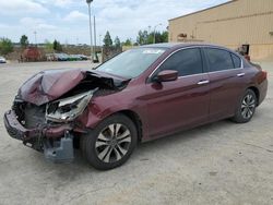 Salvage cars for sale from Copart Gaston, SC: 2013 Honda Accord LX