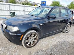 Salvage cars for sale from Copart Walton, KY: 2007 BMW X3 3.0SI