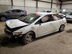 Salvage cars for sale at Pennsburg, PA auction: 2010 Honda Civic LX