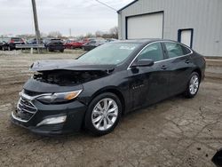 Salvage cars for sale from Copart Chicago Heights, IL: 2022 Chevrolet Malibu LT