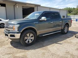Salvage cars for sale at Grenada, MS auction: 2018 Ford F150 Supercrew