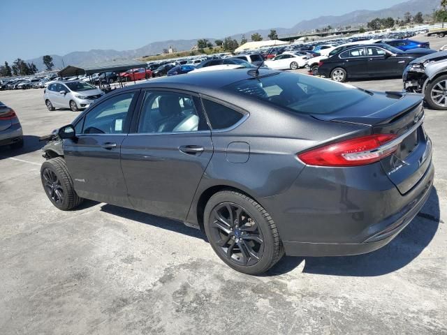 2018 Ford Fusion SE Hybrid