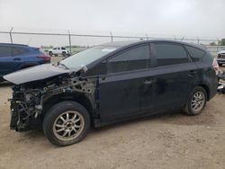 Salvage cars for sale at Houston, TX auction: 2017 Toyota Prius V