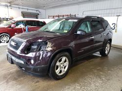 Salvage cars for sale at Candia, NH auction: 2008 GMC Acadia SLE