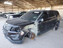 Salvage cars for sale at Phoenix, AZ auction: 2018 Ford Explorer Police Interceptor