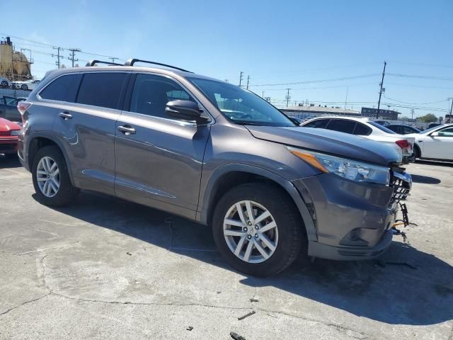 2015 Toyota Highlander LE