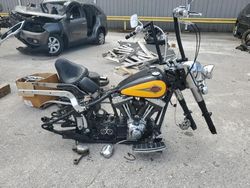 Salvage motorcycles for sale at Lawrenceburg, KY auction: 2000 Harley-Davidson Flstc