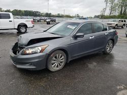 Salvage cars for sale from Copart Dunn, NC: 2011 Honda Accord EXL