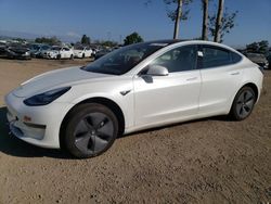 Salvage cars for sale from Copart San Martin, CA: 2020 Tesla Model 3