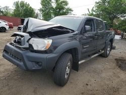 Toyota Tacoma Double cab Prerunner salvage cars for sale: 2015 Toyota Tacoma Double Cab Prerunner