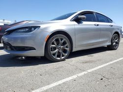 Copart select cars for sale at auction: 2016 Chrysler 200 S