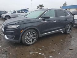 Salvage vehicles for parts for sale at auction: 2019 Lincoln Nautilus Reserve