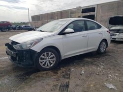Salvage cars for sale from Copart Fredericksburg, VA: 2018 Hyundai Accent SE