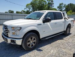 Salvage cars for sale from Copart Gastonia, NC: 2016 Ford F150 Supercrew