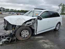 Salvage cars for sale from Copart Dunn, NC: 2018 Audi Q7 Premium Plus